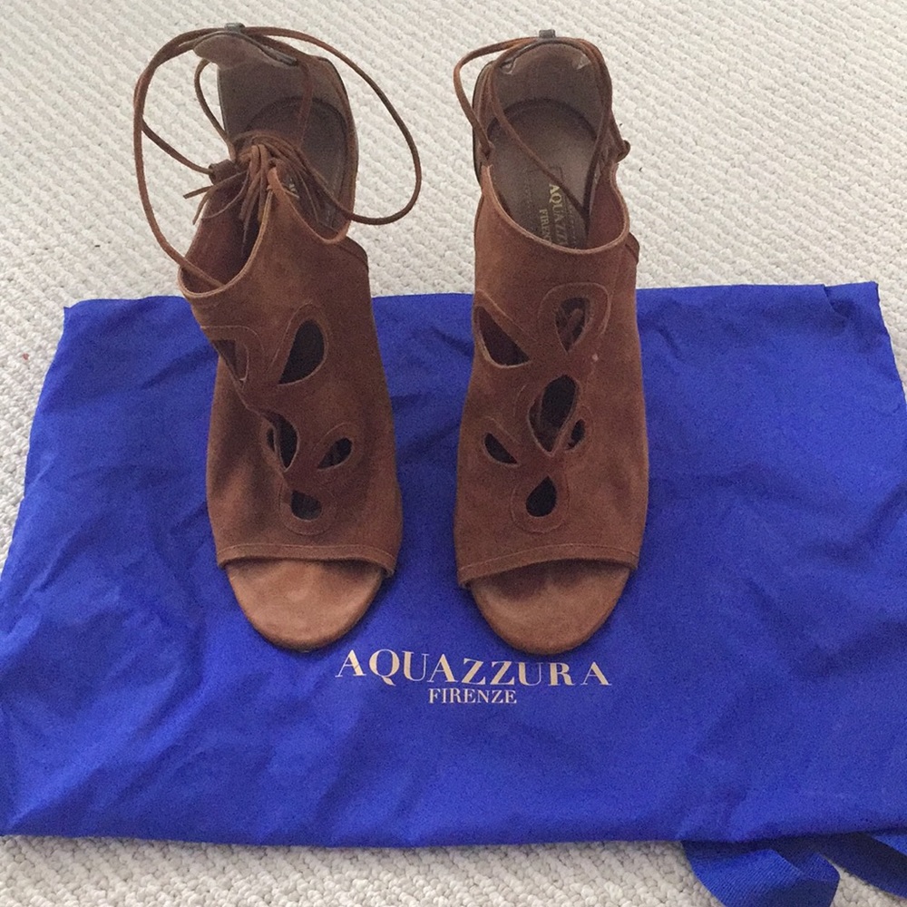 Aquazzura Brown Sandals